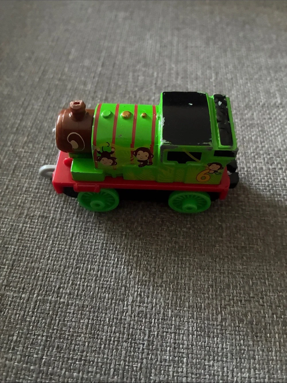 Thomas & Friends Percy Pull-Back Miniature Train Toy Engine